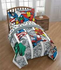 Avengers bed sheets that are available on the site are woven fabrics and made from the finest quality cotton, polyester fiber, etc for maximum comfort and style. Marvel Comics Avengers Boys Twin Comforter Sheets Bonus Sham 6 Pc Bed In Bag Ebay