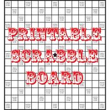 Quirky Artist Loft Diy Printable Scrabble Board Scrabble Board Scrabble Scrabble Crafts