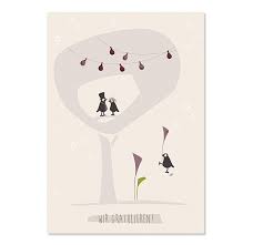 Diese herzlichen kurzen textzeilen dürfen euch bei euren ganz. Postkarte Wir Gratulieren Hochzeit Cats On Appletrees Catsonapp 1 30