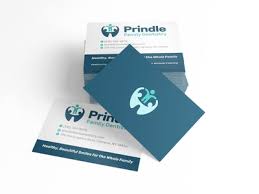 Go to your vo home page, scroll down, and on the right side click on the black business card to order!! Prindle Family Dentistry Business Card By Kristen Matteo On Dribbble