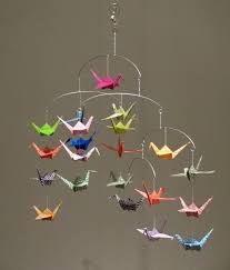 Beautiful Origami Crane Mobile By Nancysbalancingact On Etsy Origami Mobile Origami Crane Paper Crane Mobile