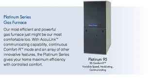 Provides fully modulating heating, operating between 40 percent and 100 percent firing rates for ultimate efficiency and comfort control. American Standard Gas Furnaces Sub Zero Heat