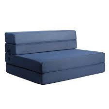 Milliard 11 5cm Tri Fold Foam Folding Mattress And Sofa Bed For Guests Or Floor Mat Single Mattresses Home Kitchen
