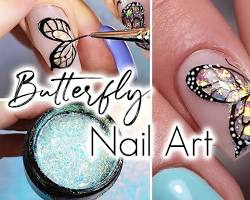 Image de Butterfly Nail Art
