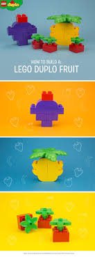 Use Lego Duplo Bricks To Build All Kinds Of Fruit And Maybe You Ll Even Be Able To Encourage Your Kids To Eat Some Real Fruit Afterward Lego Duplo Duplo Lego