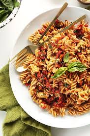 Sun Dried Tomato Pasta Minimalist Baker Recipes Recipe Easy Pasta Recipes Pasta Dishes Tomato Recipes