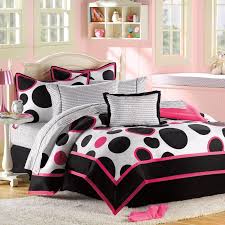 The comforter reverse has small white elks scattered over the charcoal background to add some versatility to your bedding ensemble. Black And White Polka Dot Comforter Set Ideas On Foter