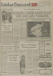 2020 op1 (tv series) self. Leidse Courant 30 Mei 1973 Pagina 1 Historische Kranten Erfgoed Leiden En Omstreken