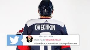 Check out nhl jerseys capitals on ebay. The Capitals Unveiled Their Stadium Series Jerseys And The Hockey World Ripped Them Apart Article Bardown