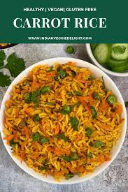 Carrot Rice Recipe Recipe Indian Rice Recipes Kids Lunch Recipes Recipes