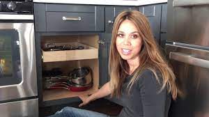 Double or triple shelving to create extra storage for your space. Convert Cabinet Shelves Into Pull Out Drawers Youtube