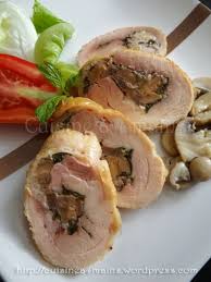 Cuisses De Poulet Desossees Et Farcies Aux Champignons Cuisses De Poulet Desossees Poulet Desosse Cuisses De Poulet