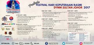 Pada masa ini peranan bendahara diambil alih oleh menteri besar. Festival Hari Keputeraan Dymm Sultan Johor 2017 é¦–é¡µ Facebook