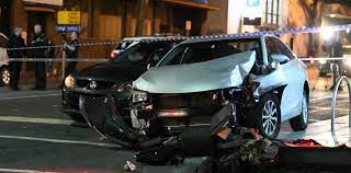 Road worker hit by car fights for life. Car Crashes 9news Latest News And Headlines From Australia And The World