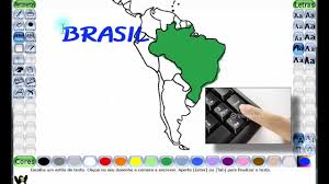 Imagens com qualidade e prontas para imprimir. Atividade Abrir Mapa Pintar E Ferramenta Texto Youtube