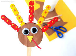 Ahead you'll find thanksgiving diy projects for everyone from toddlers to teens. Turkey Puppet Craft Story For Preschool And Kindergarten