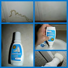 X Marks The Spot Quick Fix For Old Leak Stains Water Stain On Ceiling Household Hacks Cleaning Hacks