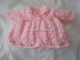 Yakali Bebek Hirkasi Modeli Yapilisi Anlatimli Orgu Orgu Modelleri Orgu Ornekleri Derya Baykal Orguleri Bebek Kazaklari Baby Knitting Patterns Orgu