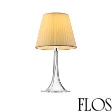 Finish clear number of lights 1 maximum compatible wattage 100 watts fixture features Flos Miss K Table Lamp Fabric F6255007 Design Philippe Starck Diffusione Luce Srl