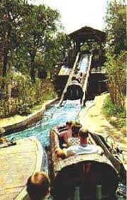 Log Flume Ride Parktimes Com Six Flags Over Texas Six Flags Houston History