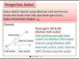 Dalam geometri, garis adalah gambar yang terdiri dari titik tak hingga yang memanjang tanpa batas di kedua arah. Garis Dan Sudut Oleh Kelompok 2 Kelas A Ppt Download