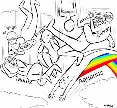 Zodiac Signs The Signs In Draw Your Squad Memes Funny Drawings Zodiac Signs Funny Draw The Squad