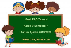 Soal Pas Uas Tema 4 Kelas 5 Sd Mi Semester 1 K13 Terbaru 2019 2020 Juragan Les