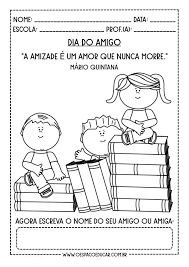 Por ser uma das relações interpessoais mais comuns, a amizade está presente no aprendizado das crianças. Dia Do Amigo Sugestoes De Livros Videos E Atividades Blog Espaco Educar