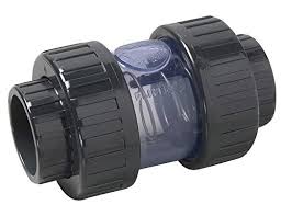 Well2wellness® PVC-Kegelrückschlagventil Transparent Check ...