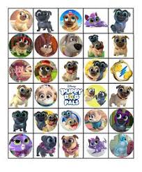 Bingo From Puppy Dog Pals Free Printable Puppy Dog Pals Bingo Dog Themed Parties Dogs And Puppies Dog Party Games