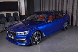 San Marino Blue Bmw M760li Looks Almost Perfect Carscoops Bmw Bmw Blue Bmw Cars