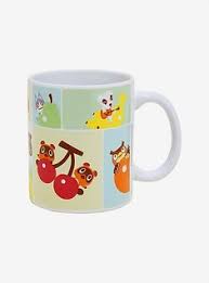 Animal Crossing Characters With Fruit Grid Mug Animal Crossing Characters Mugs Disney Coffee Mugs