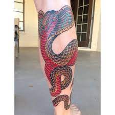 It will be hard for anyone to move their eyes from such beautiful 3d snake tattoo design on the sleeve. Cobra Snake Calf Tattoo Calf Tattoo Leg Tattoos Tattoos