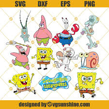 Free Free 235 Transparent Background Spongebob Flower Svg SVG PNG EPS DXF File