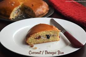 Try this coconut bread recipe that is infused with a sweet pineapple flavor and you'll feel like you've taken a trip to the tropics. Poornima S Cook Book Coconut Bun Dilkush Coconut Stuffed Buns Thengai Bun