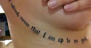 I Solemnly Swear That I Am Up To No Good Quote Meaning I Solemnly Swear I Am Up To No Good Tattoo Harry Potter Tattoos New Tattoos Free Tattoo Designs