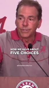 Nick Saban: Choosing Your Path in Life