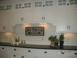 Diy Faux Brick Backsplash Faux Brick Backsplash Painted Brick Backsplash Brick Backsplash Kitchen