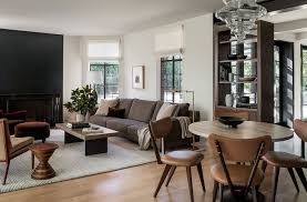 If your dining room connects to the kitchen or living room, you can place bookshelves to create a divide. Living Room Dining Room Combos
