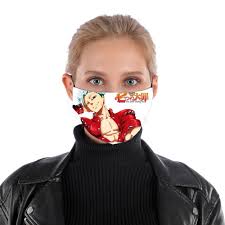 Add to favorites anime svg, nanatsu no taizai , meliodas svg ,meliodas, siete pecados, manga svg, arte svg,anime mug svg, clip art. Masque Alternatif Ban Seven Deadly Sins En Tissu