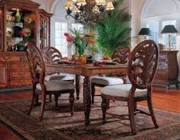 West Indies Furniture West Indies 5 Piece Rectangular Dining Set Colonial Living Room Rectangular Dining Set Furniture