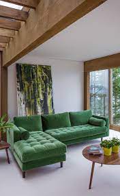 Sven Grass Green Left Sectional Sofa Interior Design Home Living Room Living Room Decor