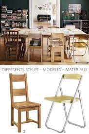 chaises depareillees 59 idees pour les assortir astuces en photos chaises depareillees table bois diy decoration