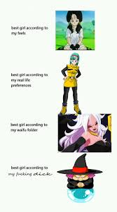 Check spelling or type a new query. Dragon Ball Best Girl Best Girl According To Know Your Meme