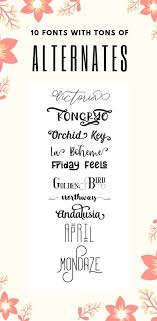 Macedonian handwriting truetype personal use. 10 Fonts With Tons Of Alternatives The Font Bundles Blog