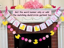 Rubber Duck Baby Shower Girl Its A Girl Baby Shower Pink Etsy In 2021 Rubber Duck Baby Shower Baby Shower Duck Duck Baby Shower Theme