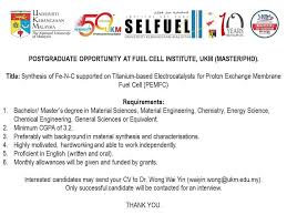 We did not find results for: Institut Sel Fuel Lagi Peluang Sambung Belajar Di Selfuel Ukm Facebook