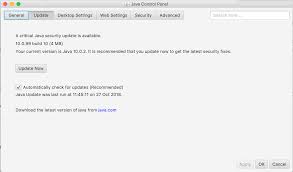 It would also be a good idea to turn on check for updates automatically that way when a newer version of java comes out your mac would ask you to. How To Install Java On Macos 10 14 Mojave Cafetran