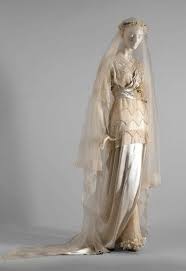 1913 1914 Wedding Dress Silk Satin Embroidered Net Silk Chiffon Lace Ribbon Silk Rib Historical Wedding Dresses Historical Dresses Wedding Dresses Vintage