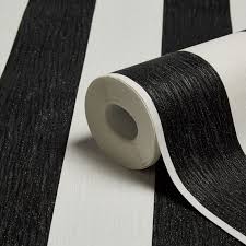 graham brown julien macdonald black white striped wallpaper departments diy at b q graham brown julien macdonald black white striped wallpaper departments diy at b q